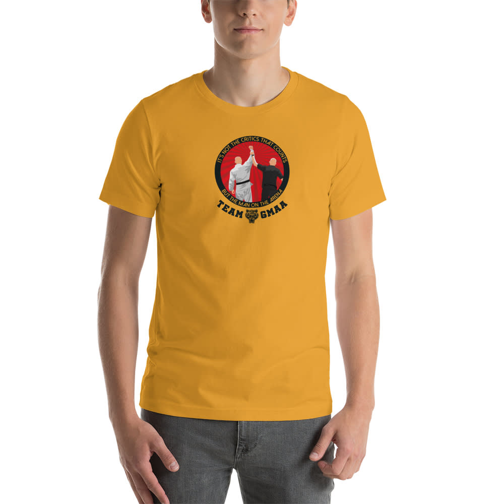 Goulburn Martial Arts Academy T-Shirt, Black and Red Logo