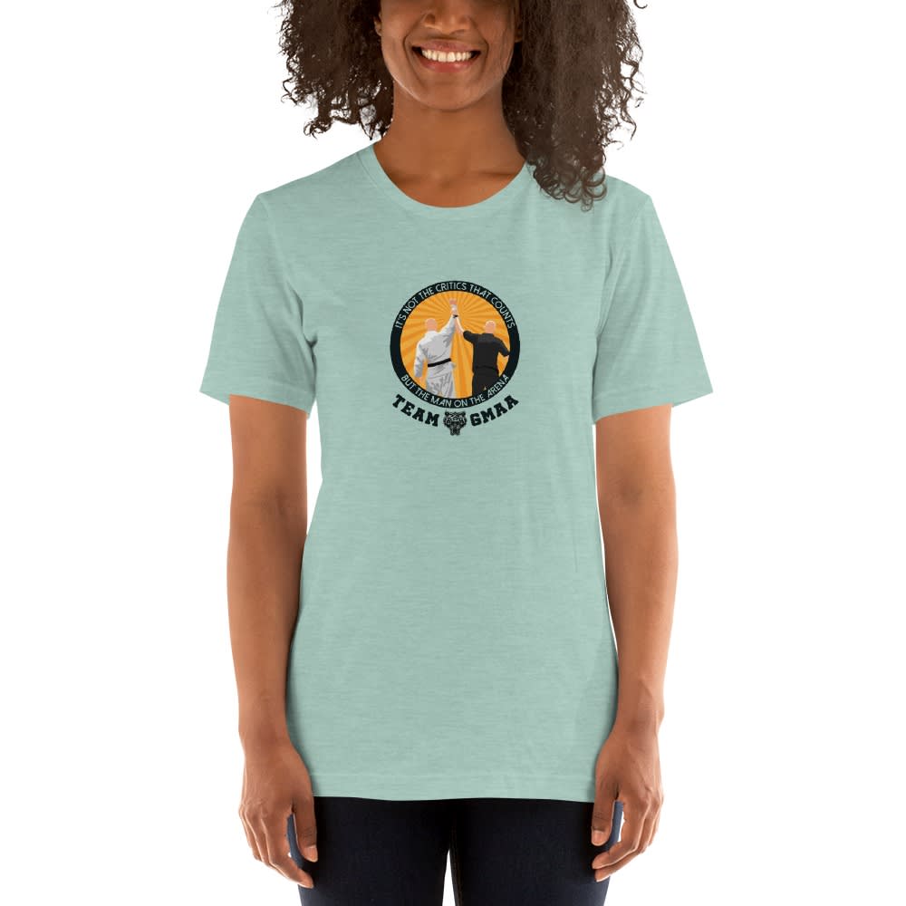   Goulburn Martial Arts Academy Women's T-Shirt, Black and Blue Logo