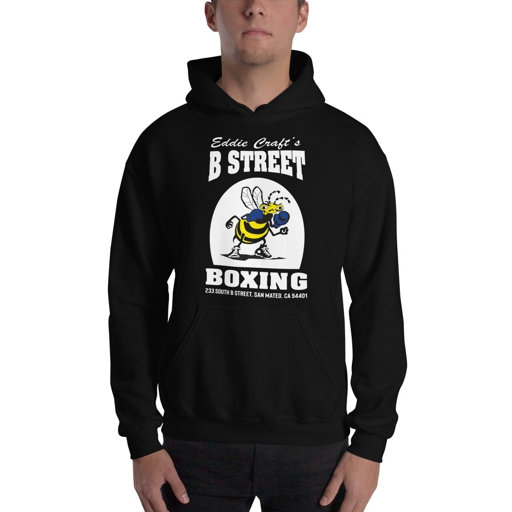 B Street Boxing by Eddie Croft Hoodie