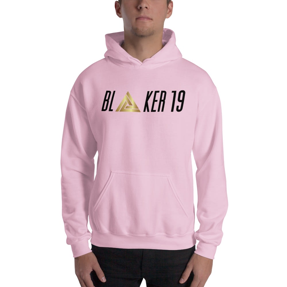  "Blaker 19" by Blake Pitts Men's Hoodie, Black Logo