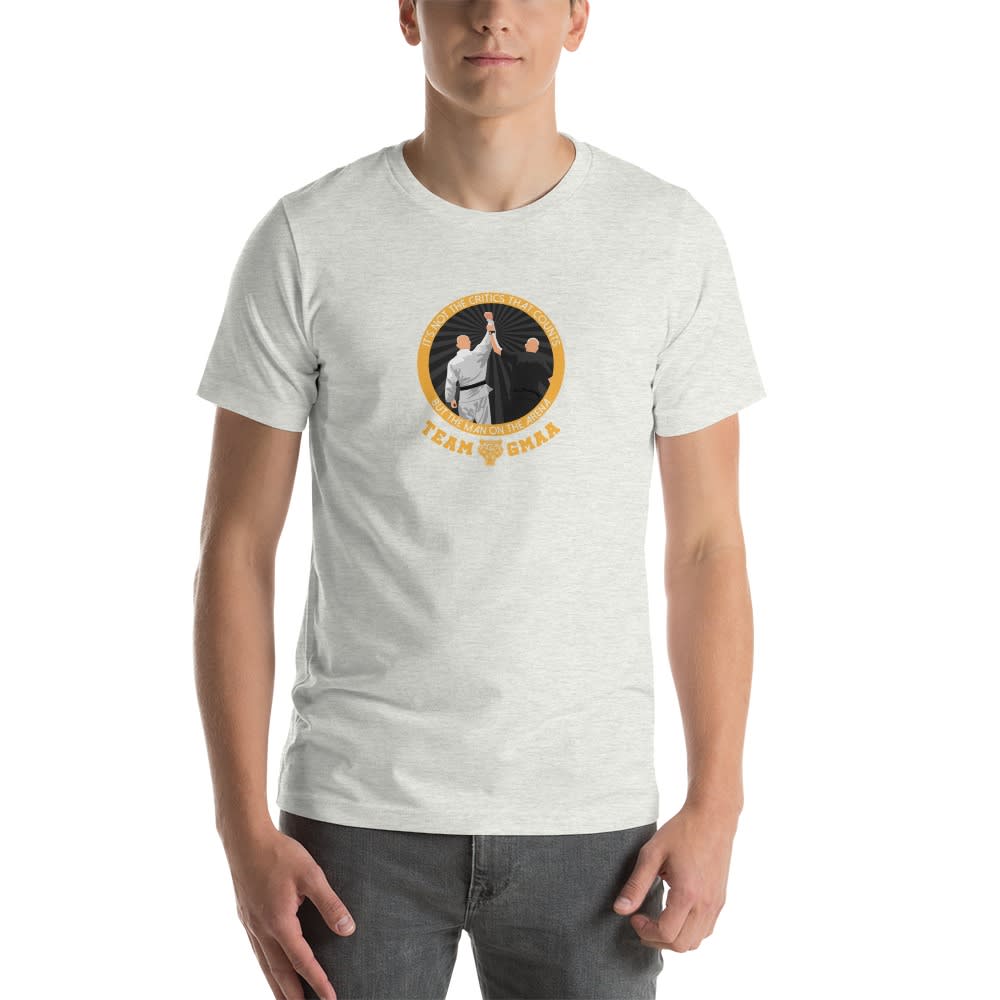 Goulburn Martial Arts Academy T-Shirt, Gold and Black Logo