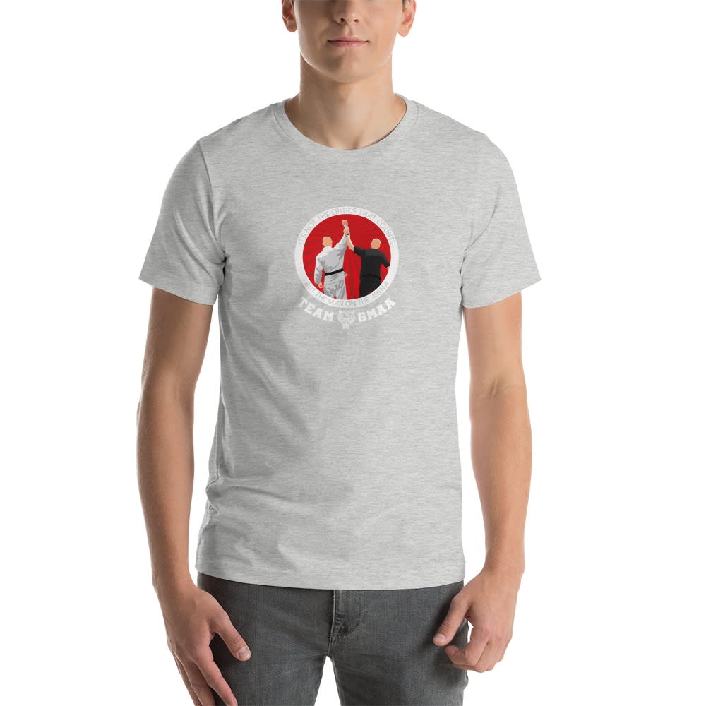 Goulburn Martial Arts Academy T-Shirt, White and Red Logo