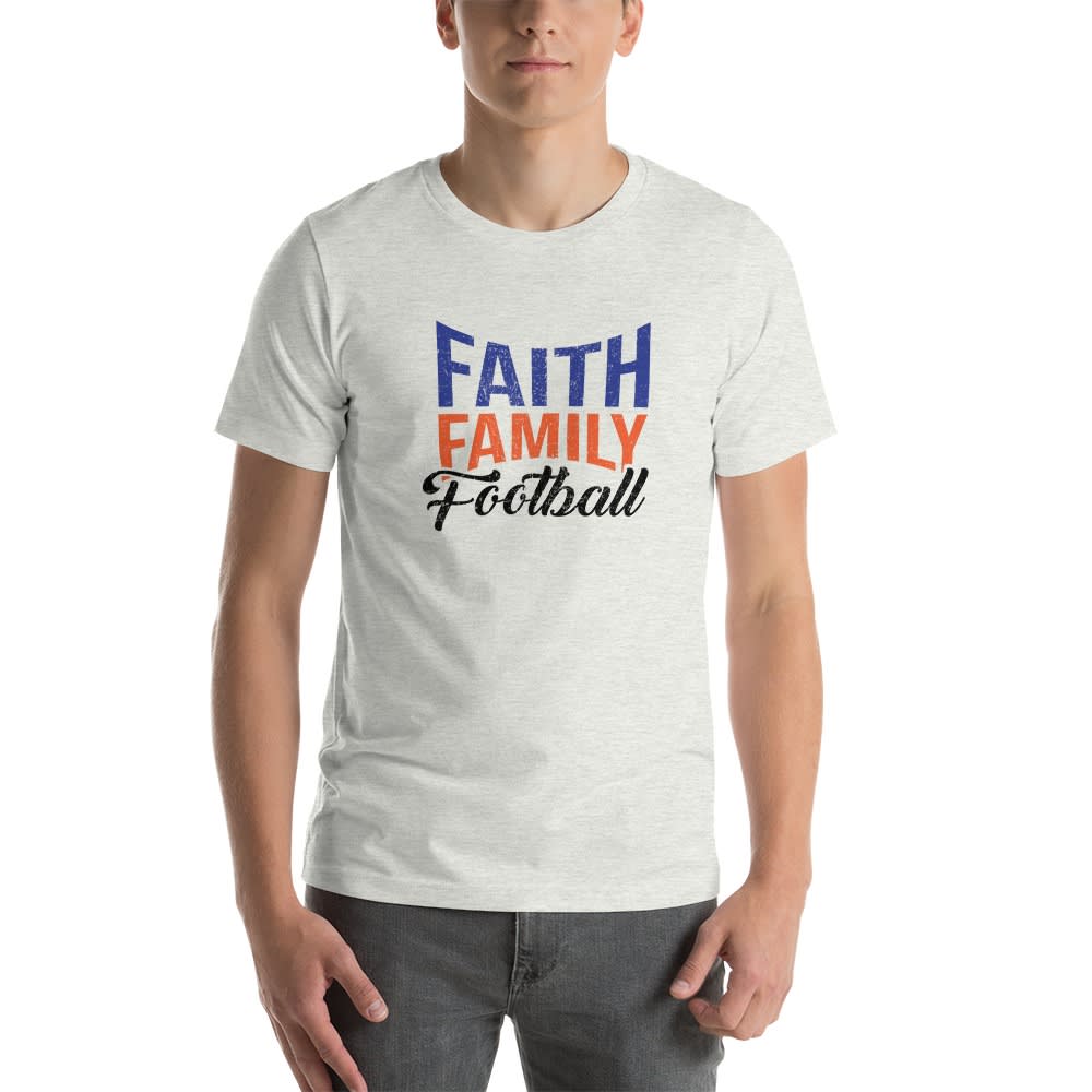 Faith, Family and Football by Cole Bennett, T-Shirt, Black Logo
