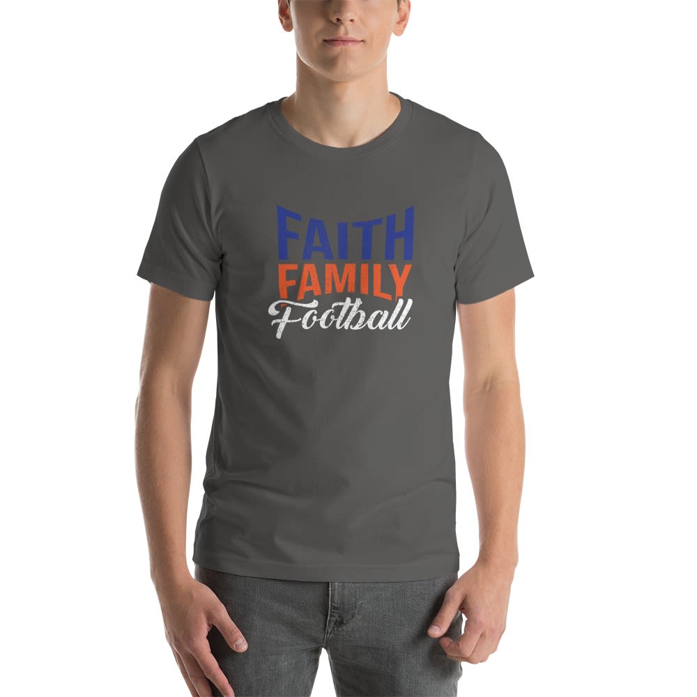 Faith, Family and Football by Cole Bennett, T-Shirt, White Logo