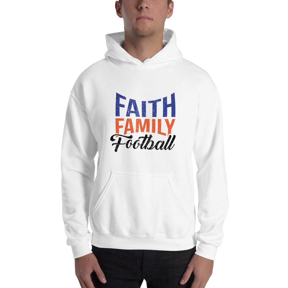 Faith, Family and Football by Cole Bennett, Hoodie, Black Logo