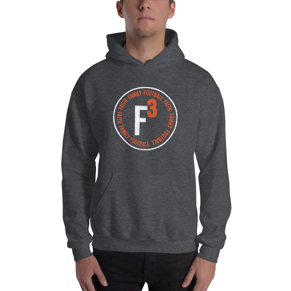 Faith, Family and Football by Cole Bennett, Hoodie, Circle Logo, White