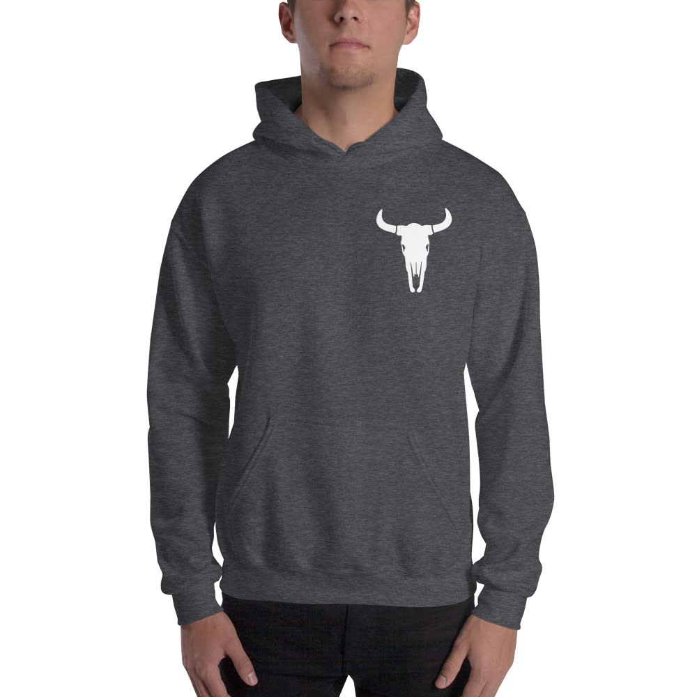 Stockyards Boxing and Fitness, Hoodie, White Steer Head
