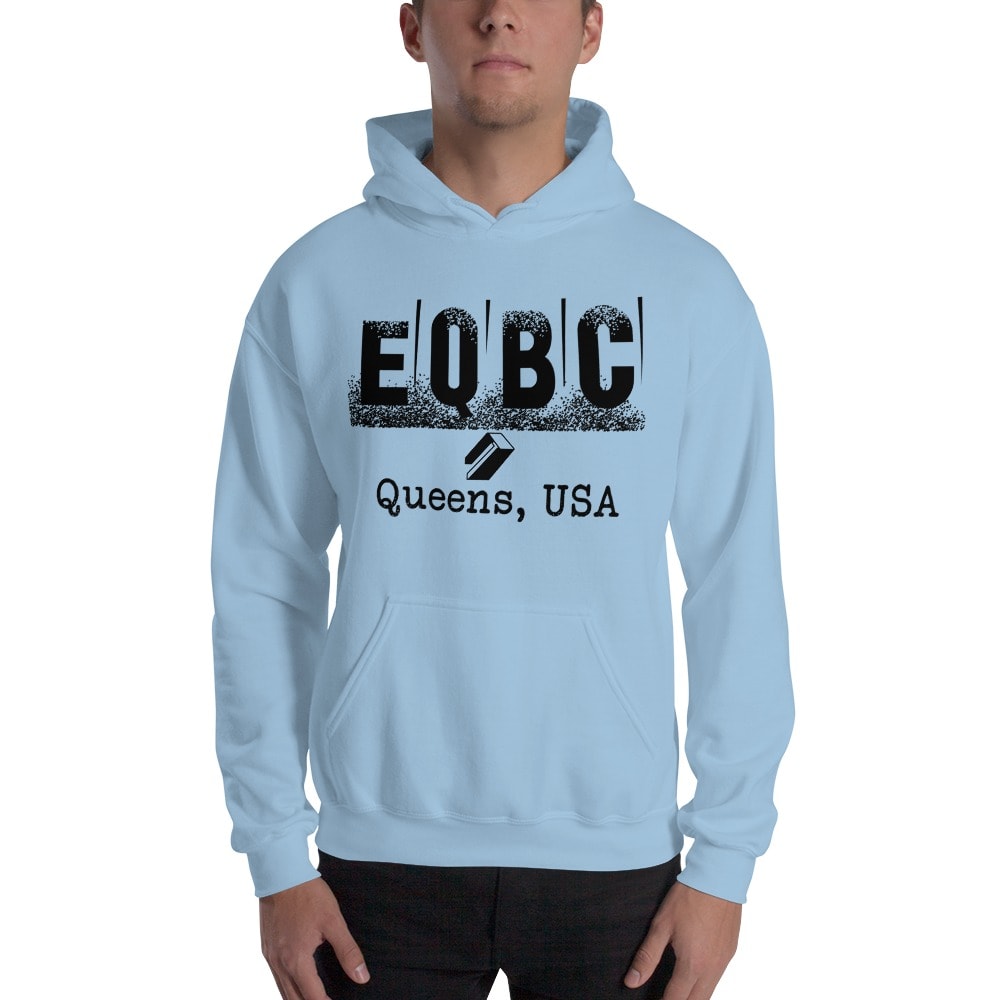 EQBC by Al Alvir Men's Hoodie , Black Logo