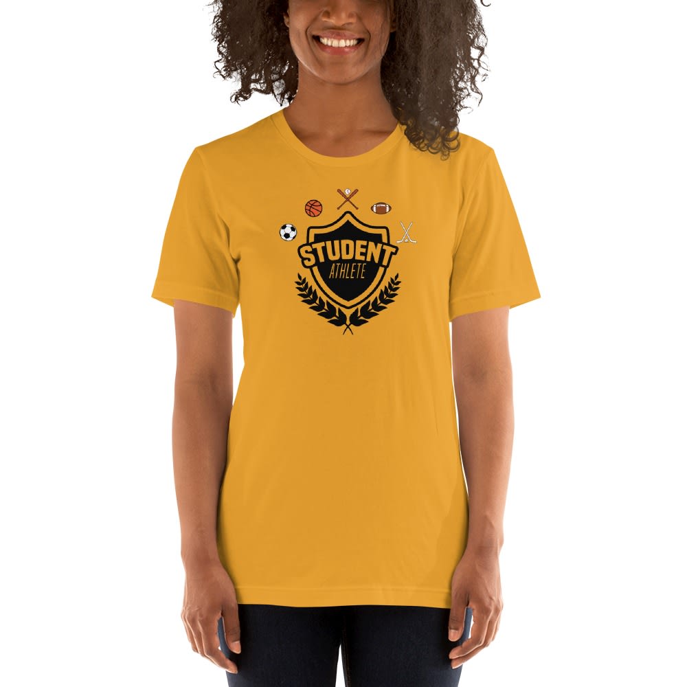 Student Athlete by Keyon Smith Women's T-Shirt, Black Logo