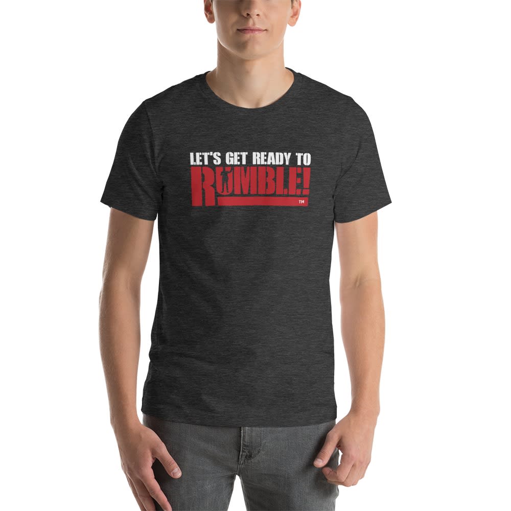 Let's get ready to rumble!™ by Michael Buffer, Men's T-Shirt, Light Logo