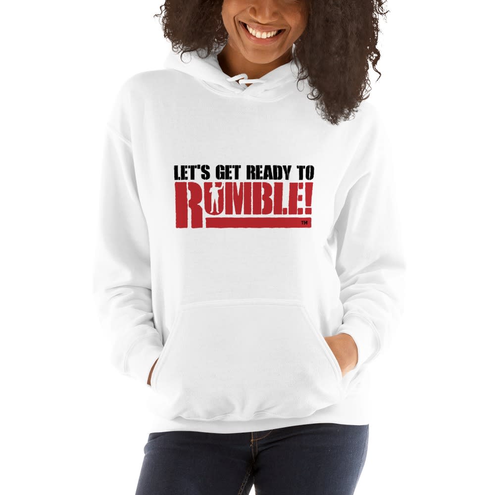 Let's get ready to rumble!™ by Michael Buffer, Women's Hoodie, Dark Logo