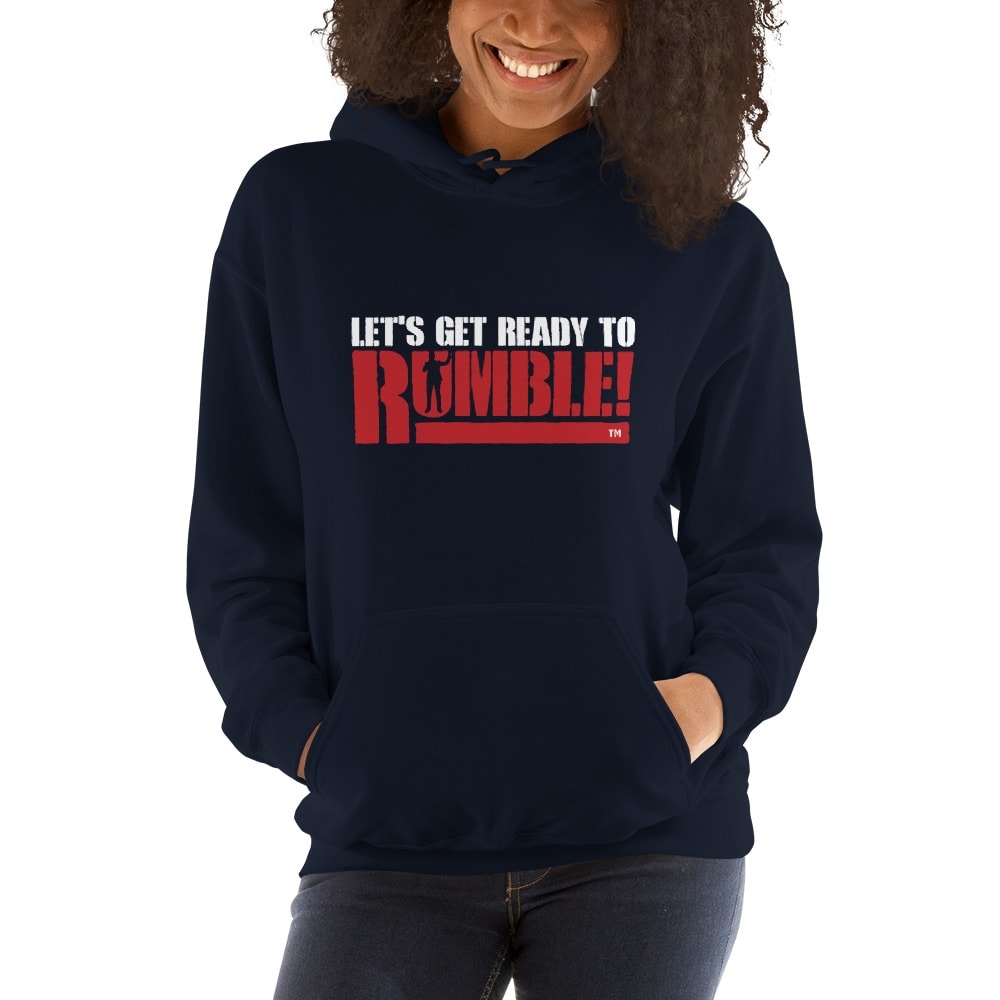 Let's get ready to rumble!™ by Michael Buffer, Women's Hoodie, Light Logo