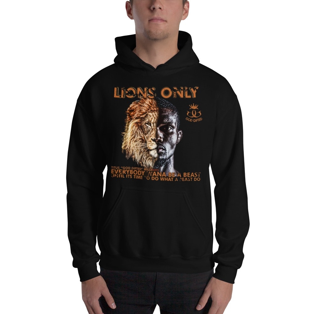 Lions Only by Titus Williams, Men's Hoodie
