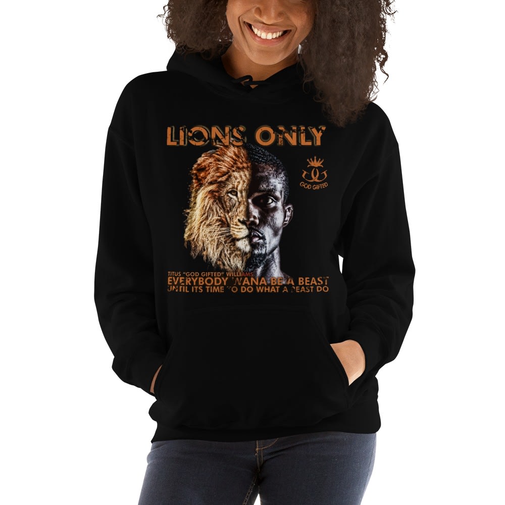 Lions Only by Titus Williams, Women's Hoodie