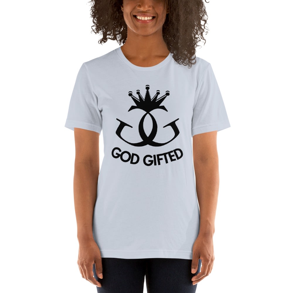 Classic God Gifted by Titus Williams, Women's T-Shirt, Black Logo