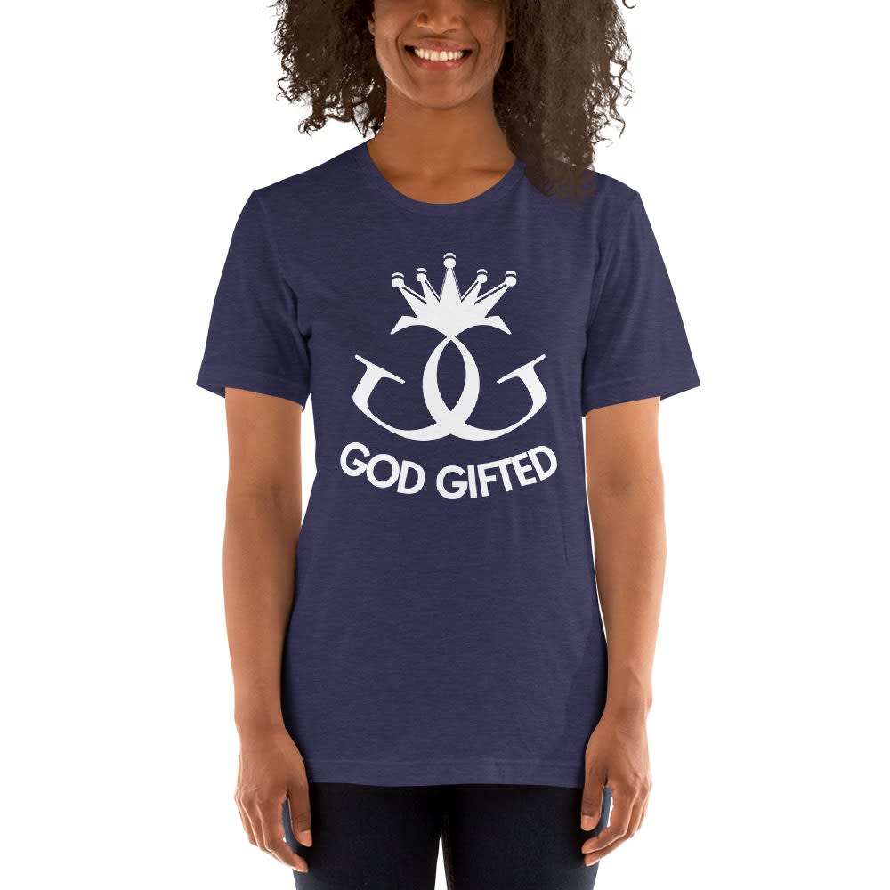 Classic God Gifted by Titus Williams, Women's T-Shirt, White Logo