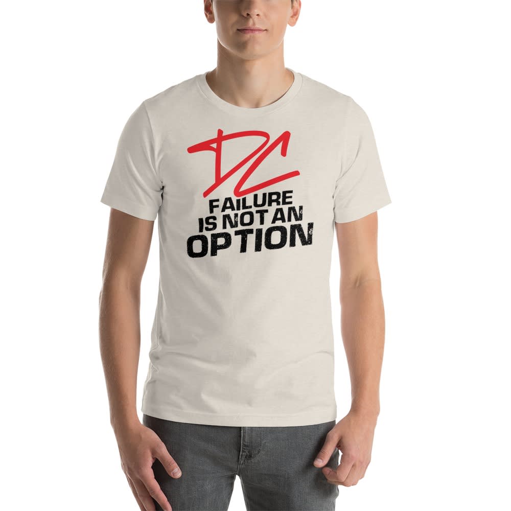 Failure is not an option V#2 by Derrick Curtis Jr T-Shirt , Black Logo