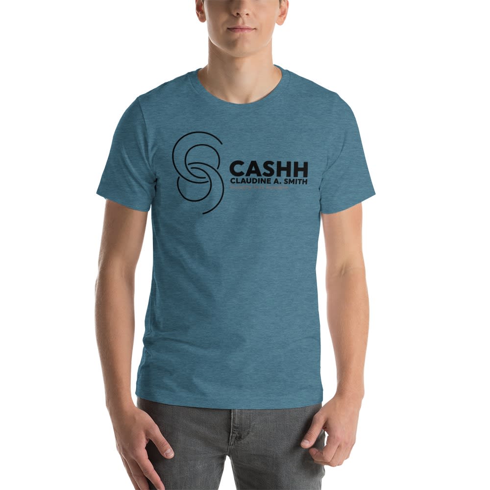  CASHH by by Claudine Smith Men's T-Shirt, Black Logo