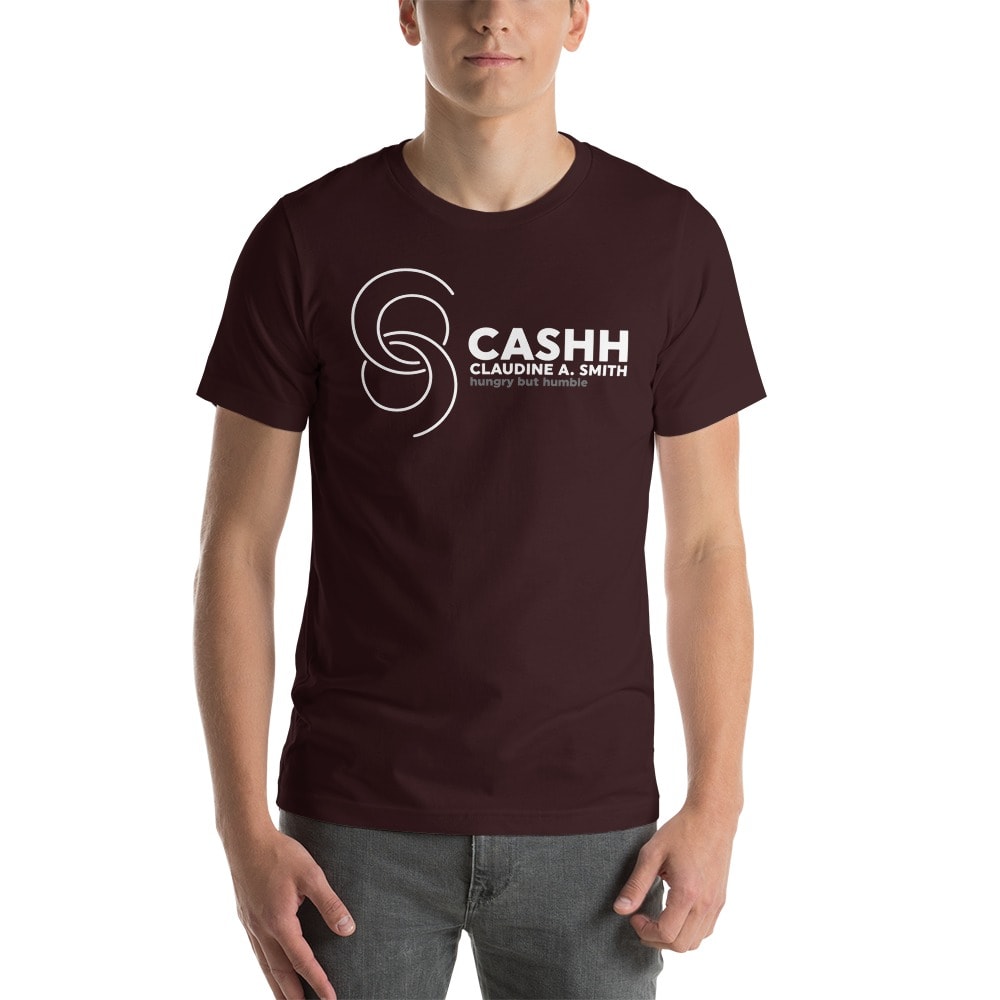 CASHH by by Claudine Smith Men's T-Shirt, White Logo