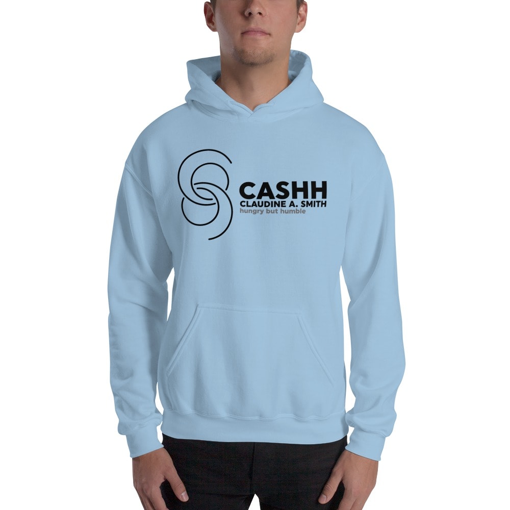 CASHH by by Claudine Smith Men's Hoodie, Black Logo