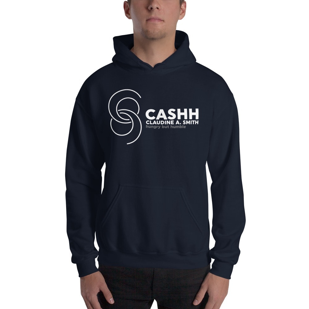 CASHH by by Claudine Smith Men's Hoodie, Black Logo CASHH by by Claudine Smith Men's Hoodie, White Logo