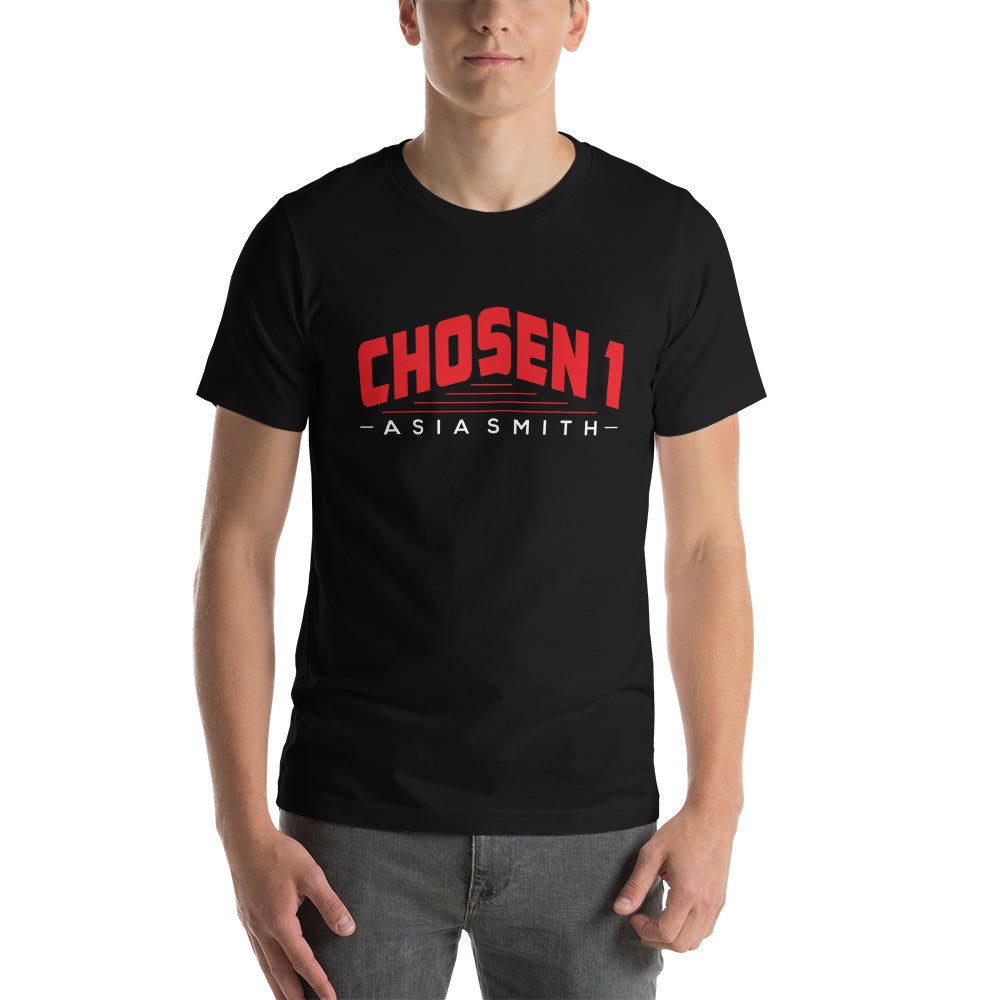 Chosen 1 by Asia Smith, T-Shirt, White Logo
