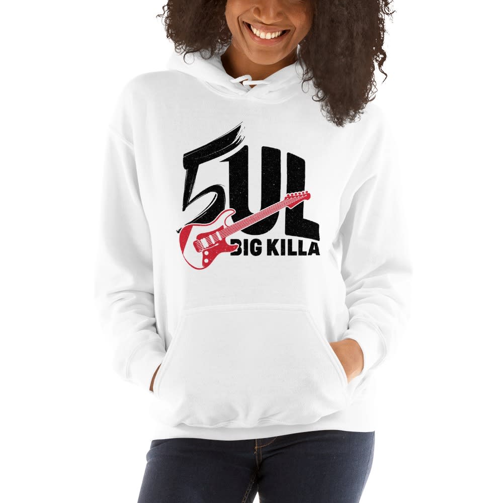  "Big Killa " by Undraez Lilly Women's Hoodie, Black Logo