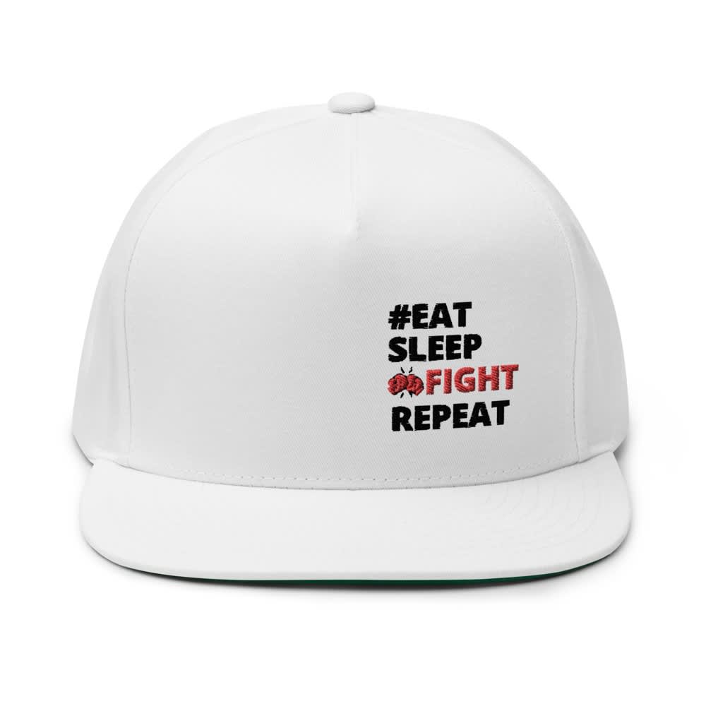  PBC Eat, Sleep, Fight, Repeat Hat, Black Logo