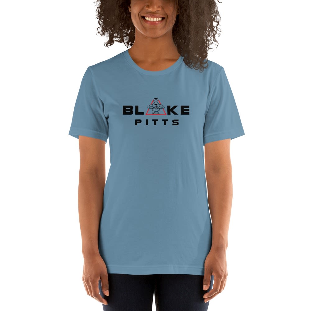  Blake Pitts Women's T-Shirt V#2, Black Logo