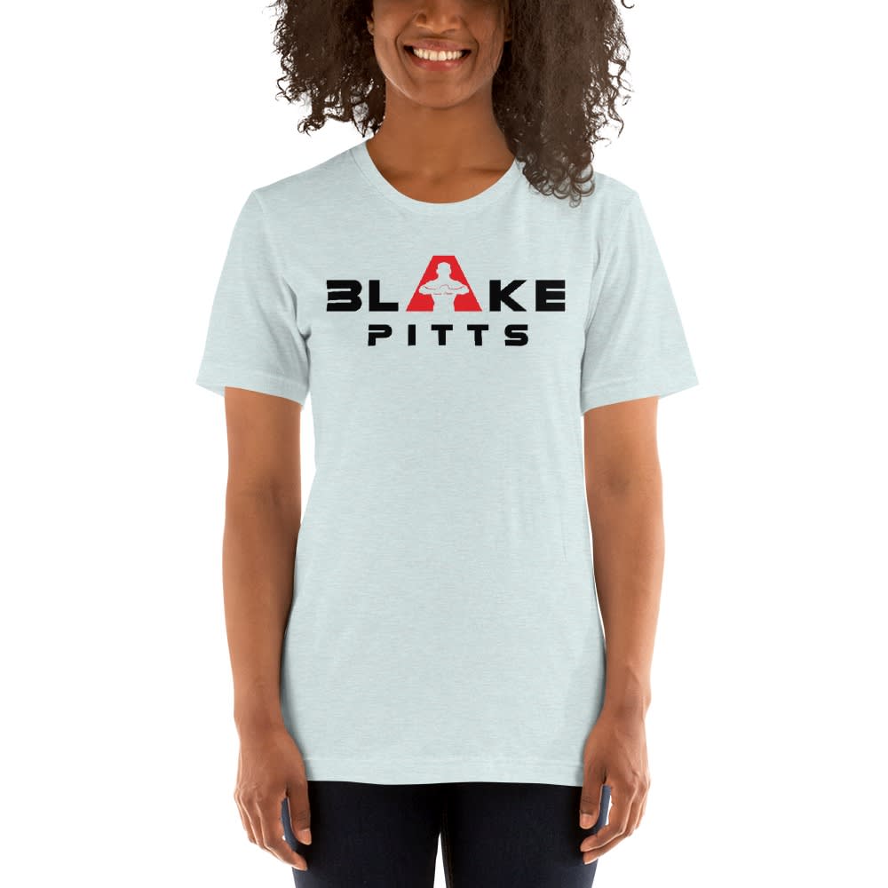  Blake Pitts Women's T-Shirt V#3, Black Logo