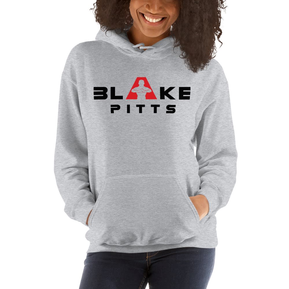   Blake Pitts Women's Hoodie V#3, Black Logo