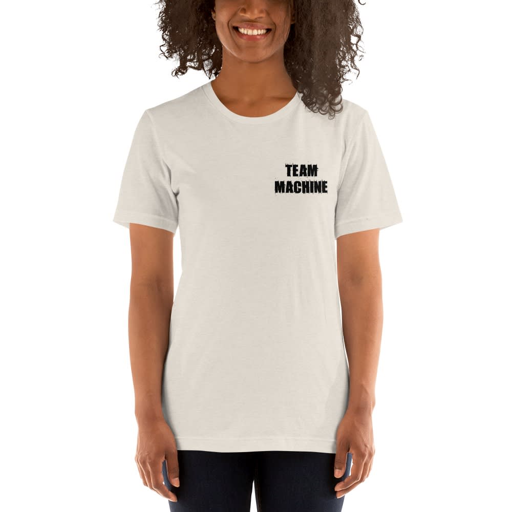 Team Machine by Chris Arnold, Women's T-Shirt, Black Logo Mini