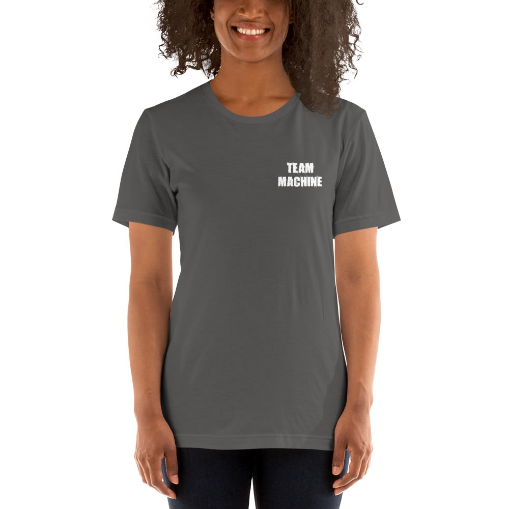 Team Machine by Chris Arnold, Women's T-Shirt, White Logo Mini