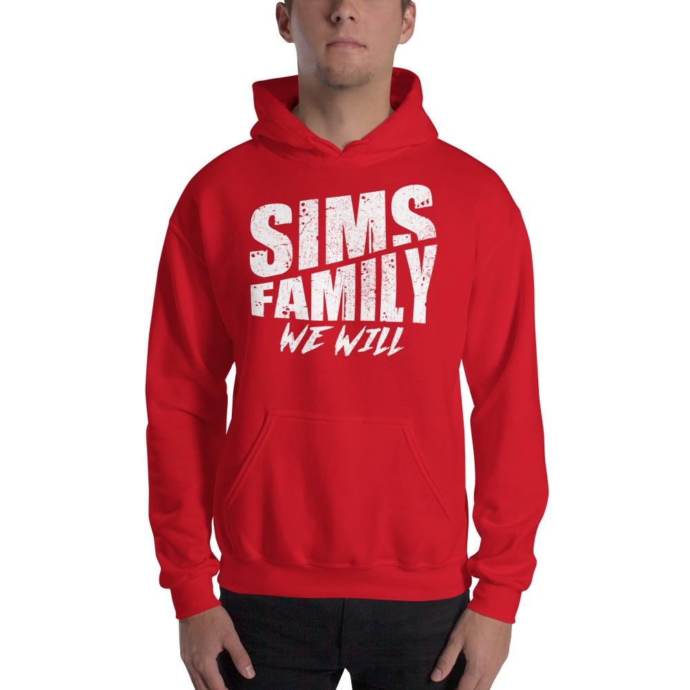 "Sims Family We Will" V#1 by Omar Sims Hoodie, Light Logo