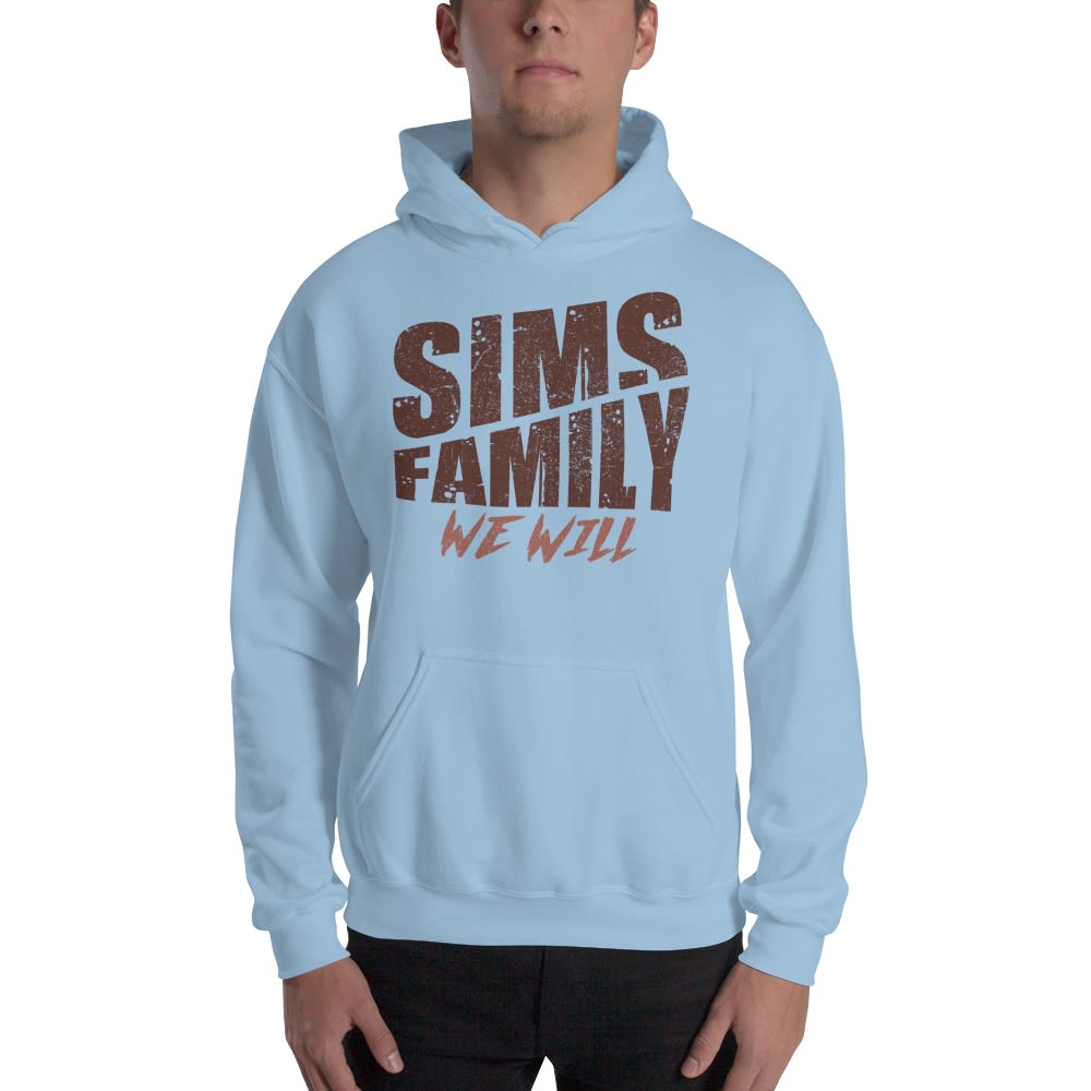 "Sims Family We Will" V#1 by Omar Sims Hoodie, Dark Logo
