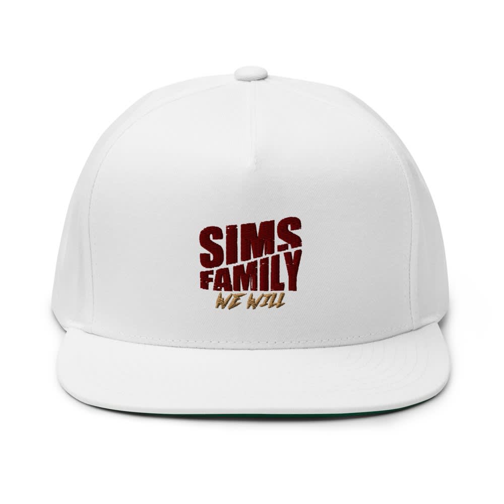 "Sims Family We Will" V#1 by Omar Sims Hat, Dark Logo 