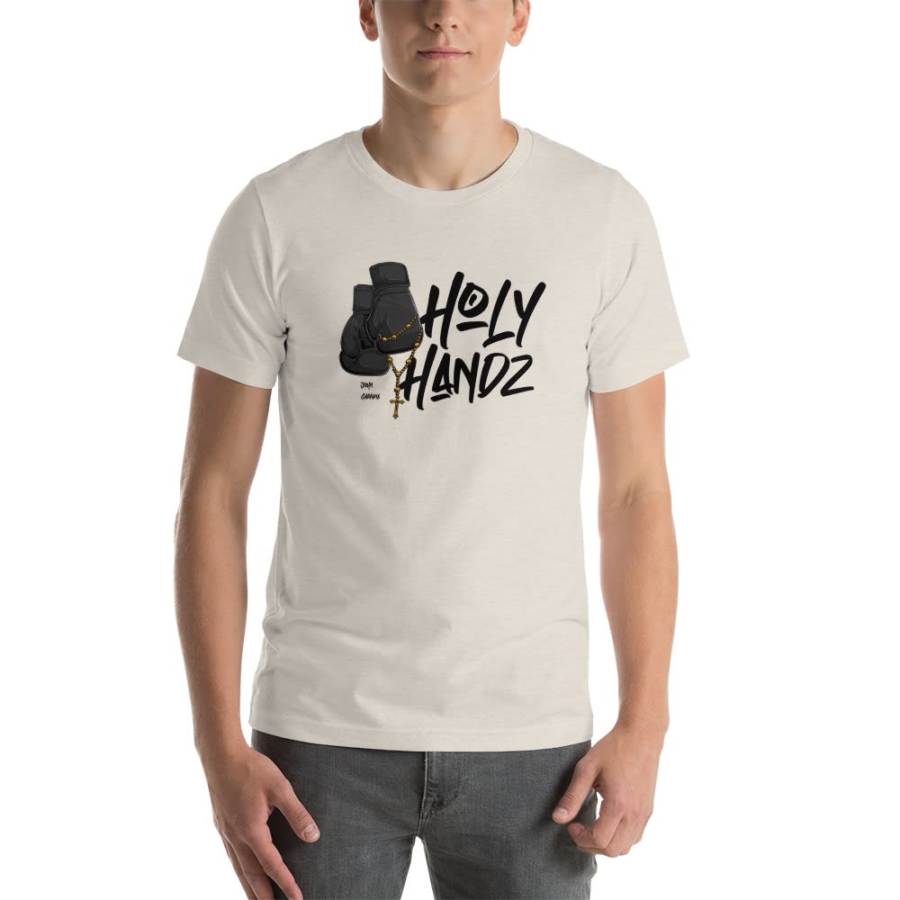 "Holy Handz" by John Gabbana, T-Shirt, Black Logo