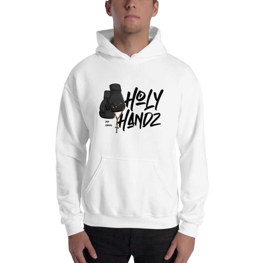 "Holy Handz" by John Gabbana, Hoodie, Black Logo