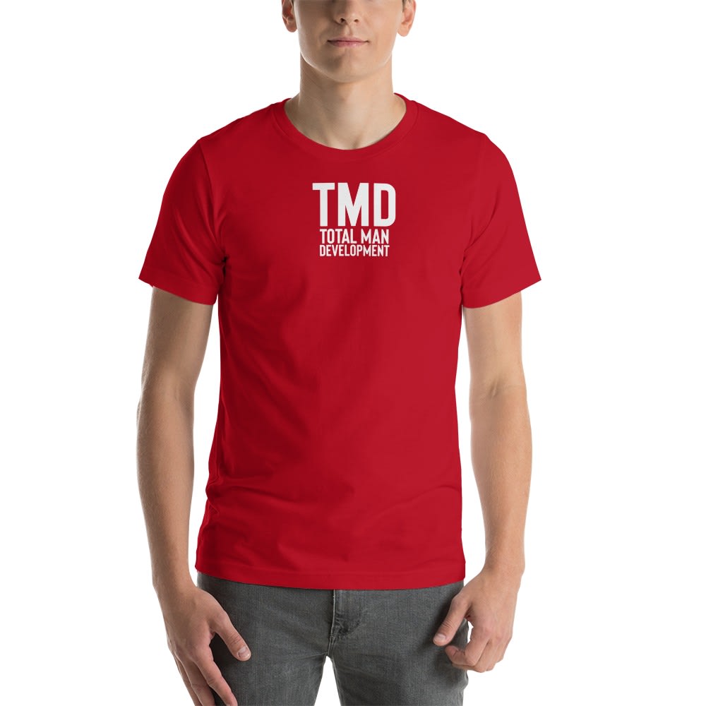 TMD by Ezra Millington Men's T-Shirt , White Logo