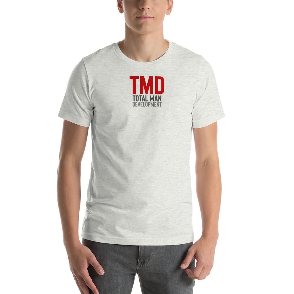 TMD by Ezra Millington Men's T-Shirt , Red Logo