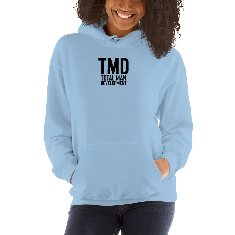 TMD by Ezra Millington Women's Hoodie , Black Logo