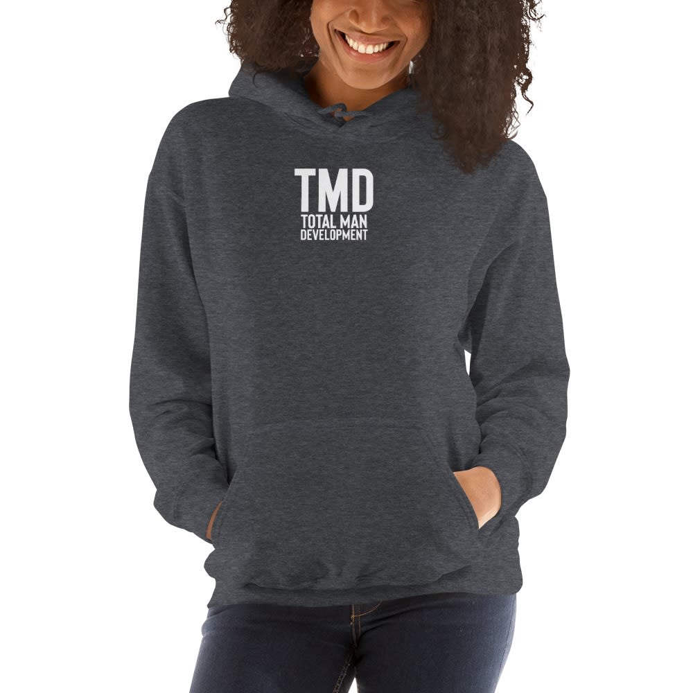 TMD by Ezra Millington Women's Hoodie , White Logo
