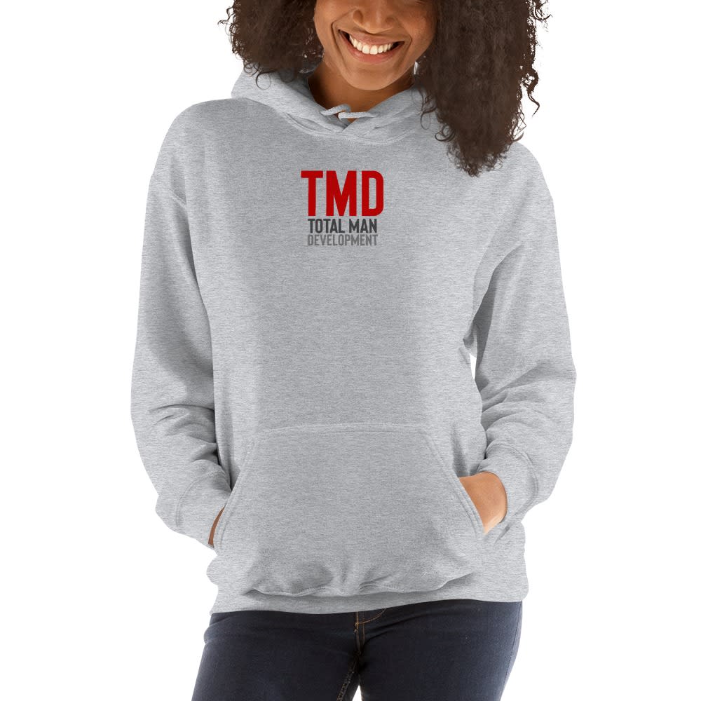 TMD by Ezra Millington Women's Hoodie , Red Logo