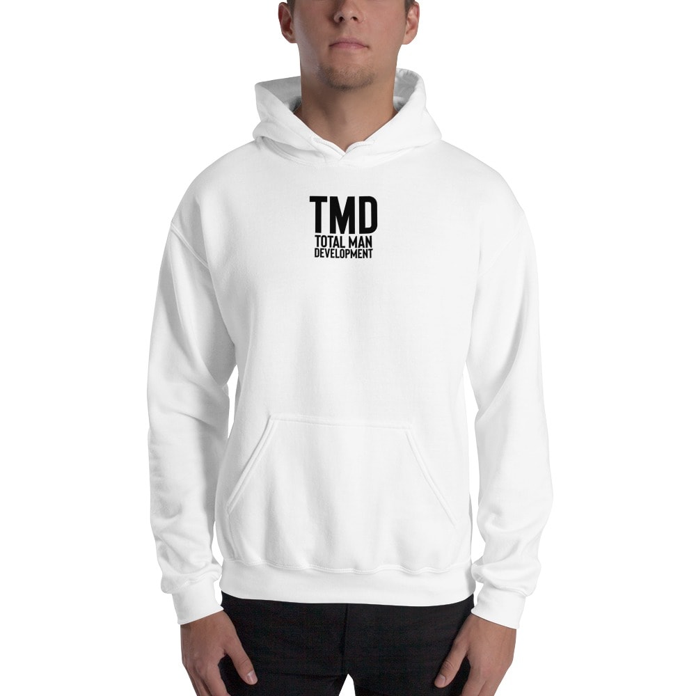 TMD by Ezra Millington Men's Hoodie , Black Logo