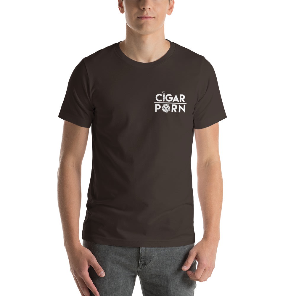 Cigar Pxrn by James Lee, T-Shirt, Light Logo