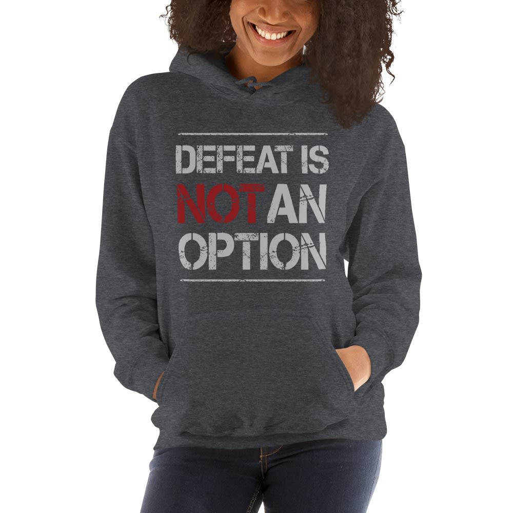 Defeat is Not an Option by Fight To End Cancer, Women's Hoodie