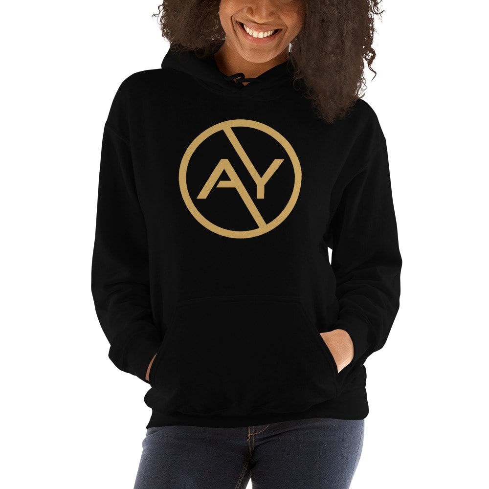 AY by Albert Young, Women's Hoodie, Gold Logo