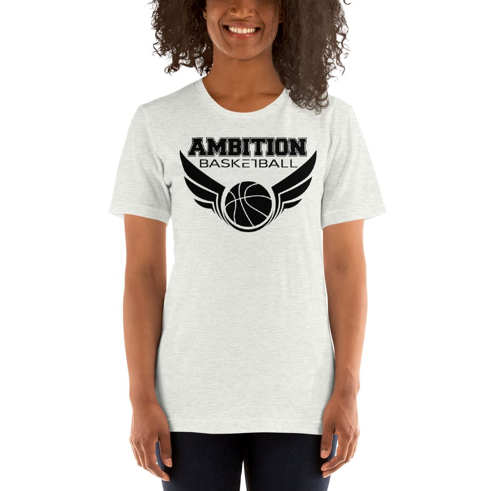 Ambition Basketball by Jerome Rubi Women's T-Shirt, Black Logo
