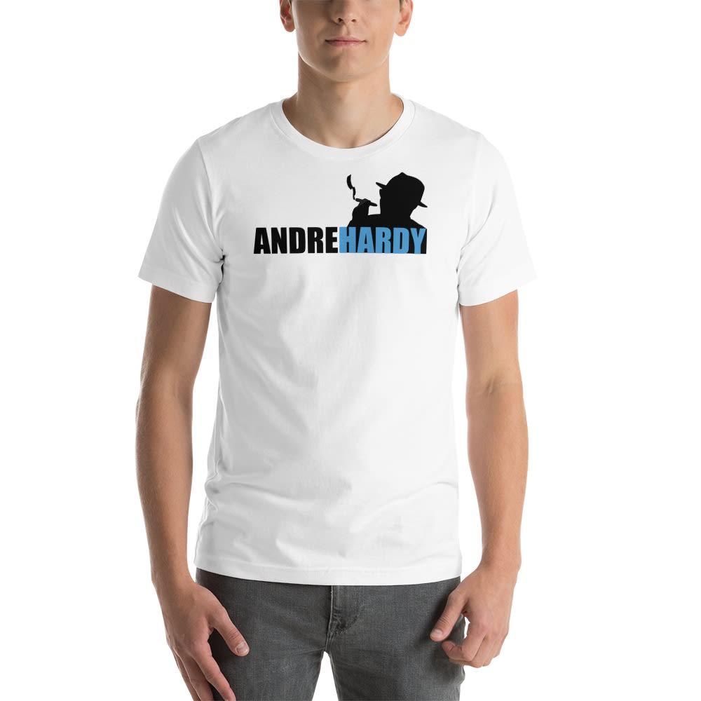 Andre Hardy Men's T-Shirt, Black Logo