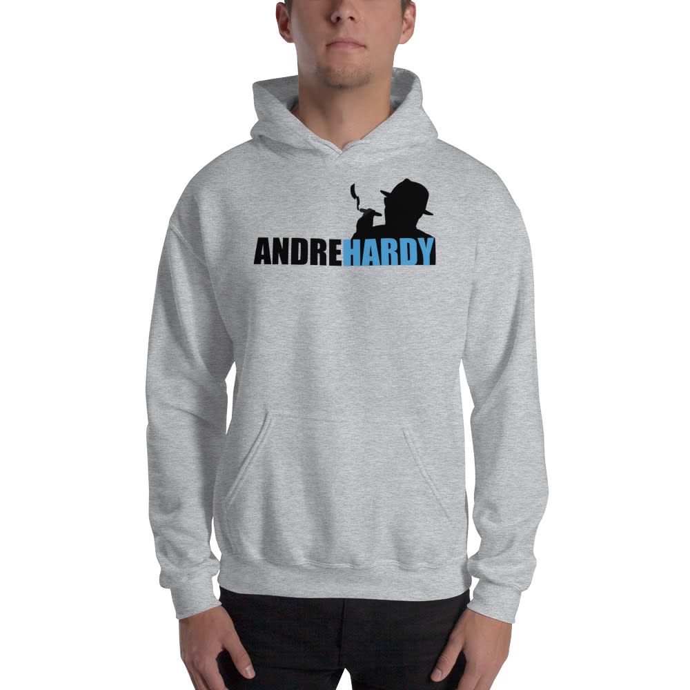Andre Hardy Men's Hoodie, Black Logo